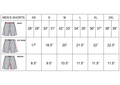 Asgard503 Buy Performance - Shorts - For Fitness, Training, Athlete or workout Size Chart